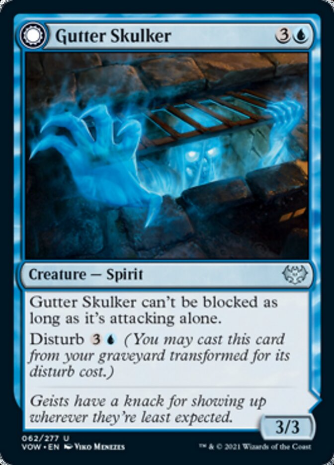 Gutter Skulker // Gutter Shortcut [Innistrad: Crimson Vow] | North Game Den