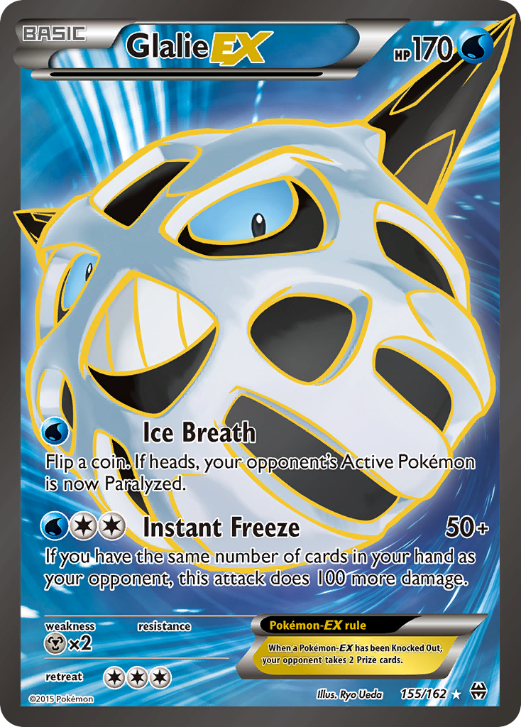 Glalie EX (155/162) [XY: BREAKthrough] | North Game Den