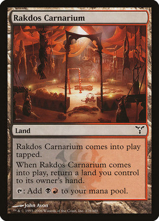 Rakdos Carnarium [Dissension] | North Game Den