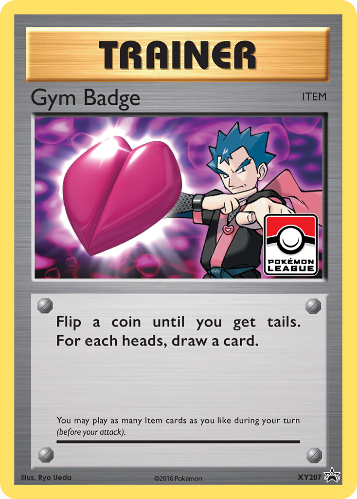 Gym Badge (XY207) (Koga) [XY: Black Star Promos] | North Game Den