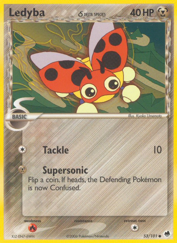 Ledyba (53/101) (Delta Species) [EX: Dragon Frontiers] | North Game Den