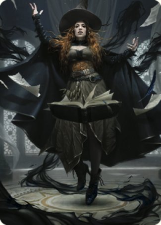 Tasha, the Witch Queen Art Card (41) [Commander Legends: Battle for Baldur's Gate Art Series] | North Game Den