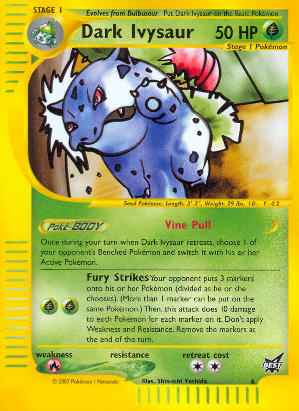 Dark Ivysaur (6) [Best of Promos] | North Game Den