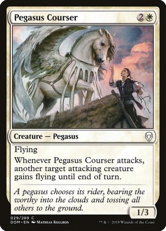 Pegasus Courser [Dominaria] | North Game Den