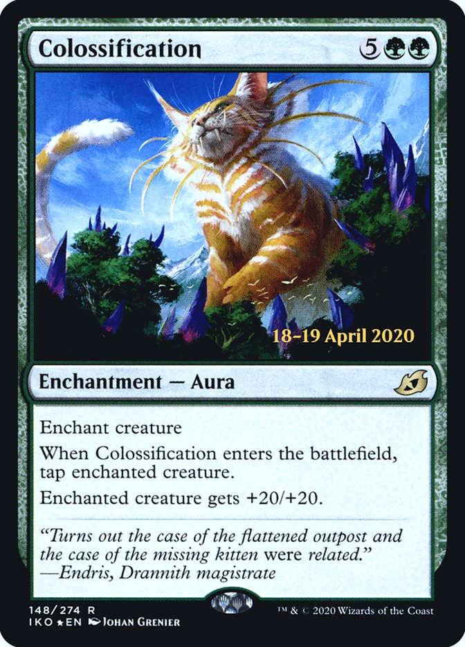 Colossification  [Ikoria: Lair of Behemoths Prerelease Promos] | North Game Den