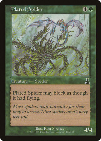 Plated Spider [Urza's Destiny] | North Game Den