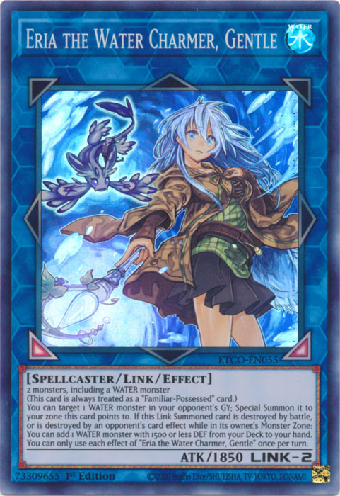Eria the Water Charmer, Gentle [ETCO-EN055] Super Rare | North Game Den