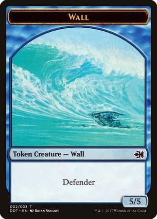 Wall Token [Duel Decks: Merfolk vs. Goblins Tokens] | North Game Den