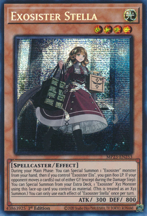 Exosister Stella [MP23-EN253] Prismatic Secret Rare | North Game Den