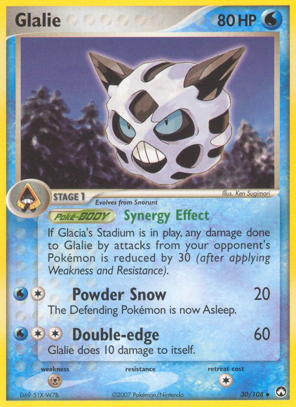 Glalie (30/108) [EX: Power Keepers] | North Game Den