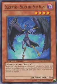 Blackwing - Shura the Blue Flame [GLD3-EN025] Common | North Game Den