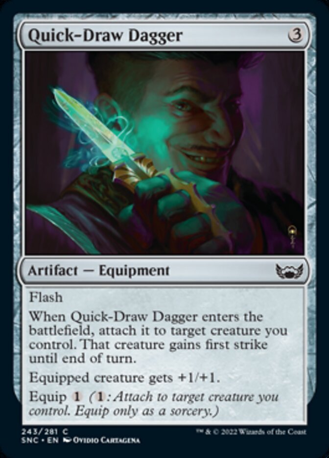 Quick-Draw Dagger [Streets of New Capenna] | North Game Den