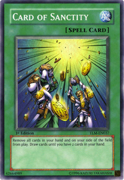 Card of Sanctity [TLM-EN037] Super Rare | North Game Den