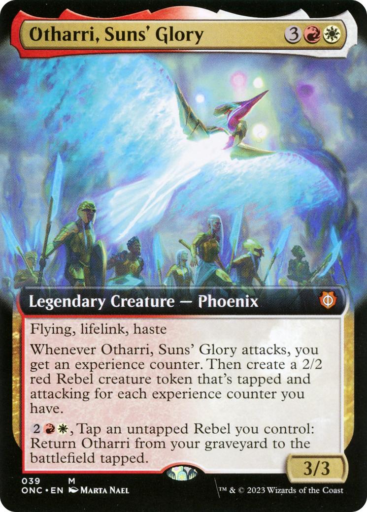 Otharri, Suns' Glory (Extended Art) [Phyrexia: All Will Be One Commander] | North Game Den