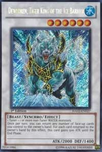 Dewloren, Tiger King of the Ice Barrier [HA02-EN027] Secret Rare | North Game Den