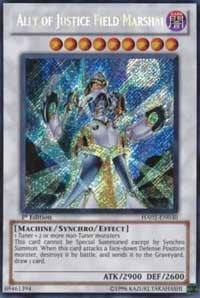 Ally of Justice Field Marshal [HA02-EN030] Secret Rare | North Game Den