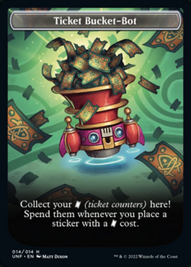 Ticket Bucket-Bot Token [Unfinity Tokens] | North Game Den