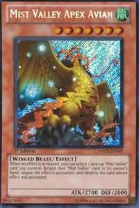 Mist Valley Apex Avian [HA02-EN049] Secret Rare | North Game Den