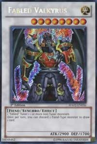 Fabled Valkyrus [HA02-EN056] Secret Rare | North Game Den