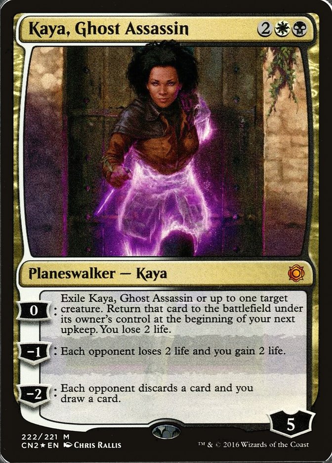 Kaya, Ghost Assassin (222/221) [Conspiracy: Take the Crown] | North Game Den