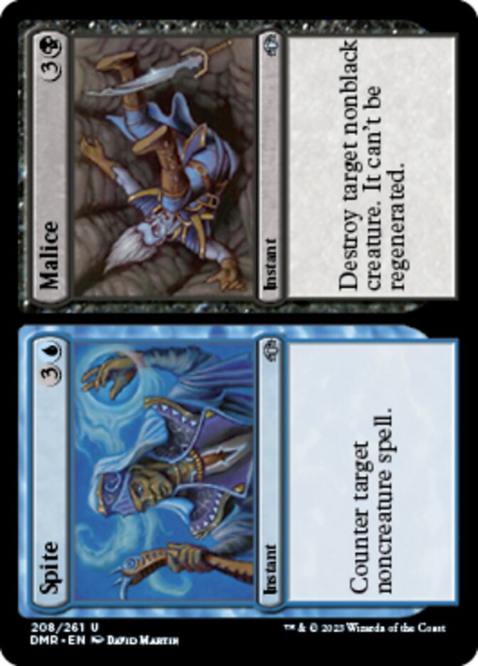 Spite // Malice [Dominaria Remastered] | North Game Den
