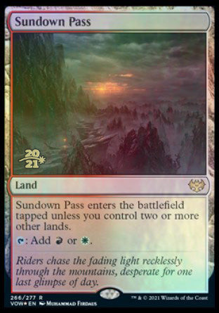 Sundown Pass [Innistrad: Crimson Vow Prerelease Promos] | North Game Den