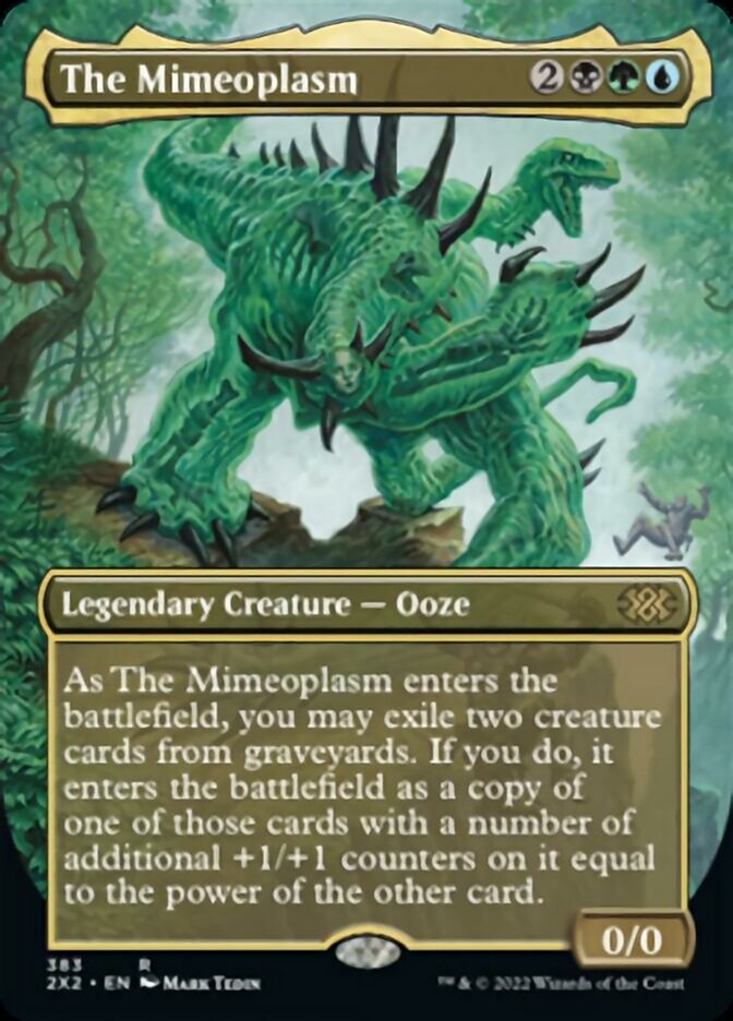 The Mimeoplasm (Borderless Alternate Art) [Double Masters 2022] | North Game Den