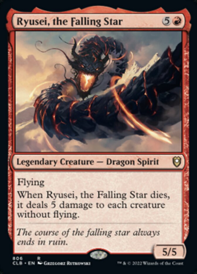 Ryusei, the Falling Star [Commander Legends: Battle for Baldur's Gate] | North Game Den