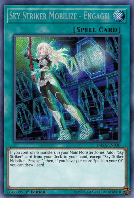 Sky Striker Mobilize - Engage! [DASA-EN030] Secret Rare | North Game Den