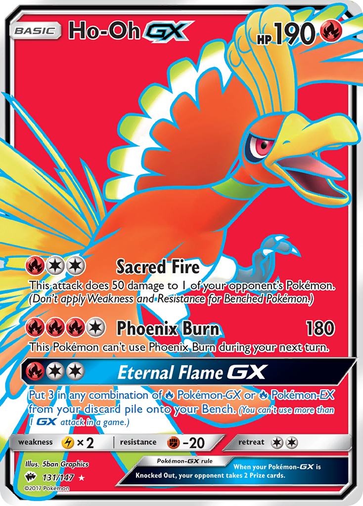 Ho-Oh GX (131/147) [Sun & Moon: Burning Shadows] | North Game Den