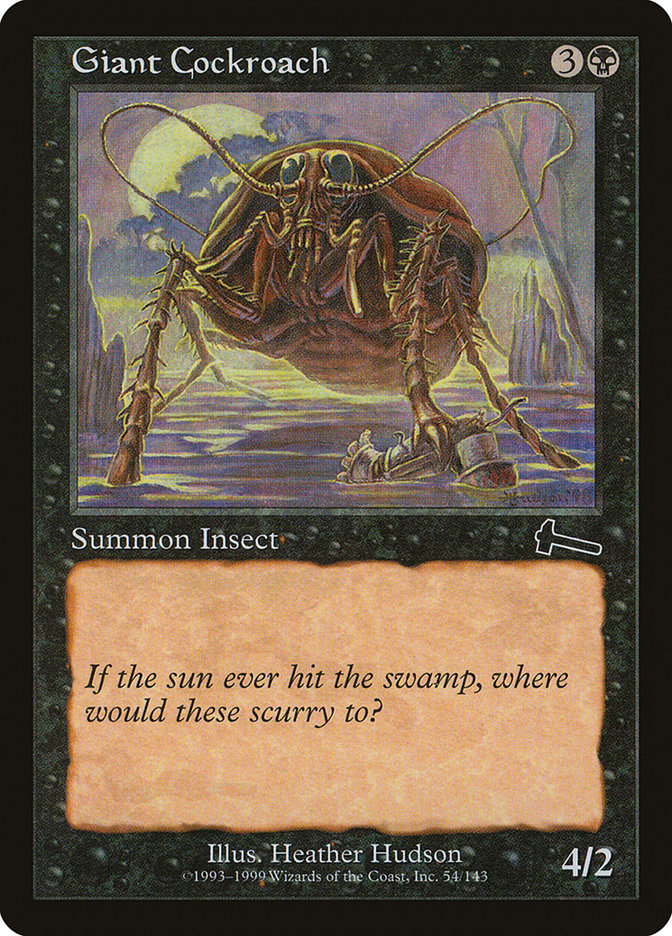 Giant Cockroach [Urza's Legacy] | North Game Den