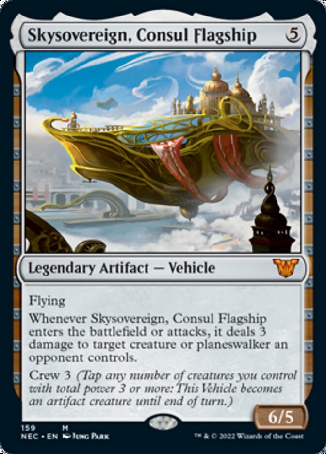 Skysovereign, Consul Flagship [Kamigawa: Neon Dynasty Commander] | North Game Den