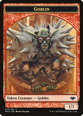 Goblin (010) // Wrenn and Six Emblem Double-sided Token [Modern Horizons Tokens] | North Game Den