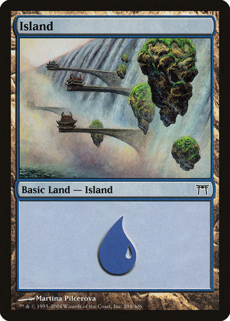 Island (294) [Champions of Kamigawa] | North Game Den