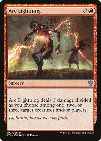 Arc Lightning [Khans of Tarkir] | North Game Den