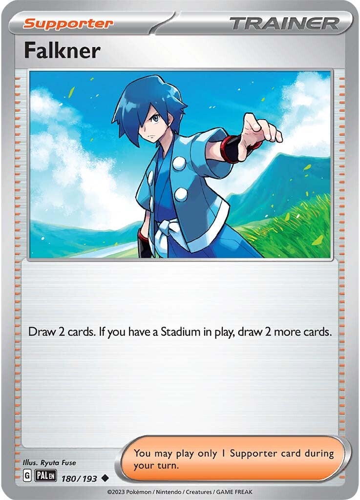 Falkner (180/193) [Scarlet & Violet: Paldea Evolved] | North Game Den