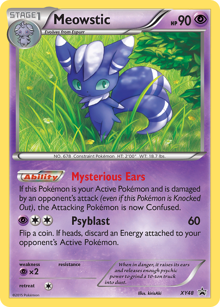 Meowstic (XY48) [XY: Black Star Promos] | North Game Den