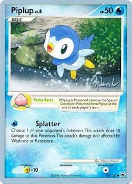 Piplup LV.8 (72/100) (Empotech - Dylan Lefavour) [World Championships 2008] | North Game Den