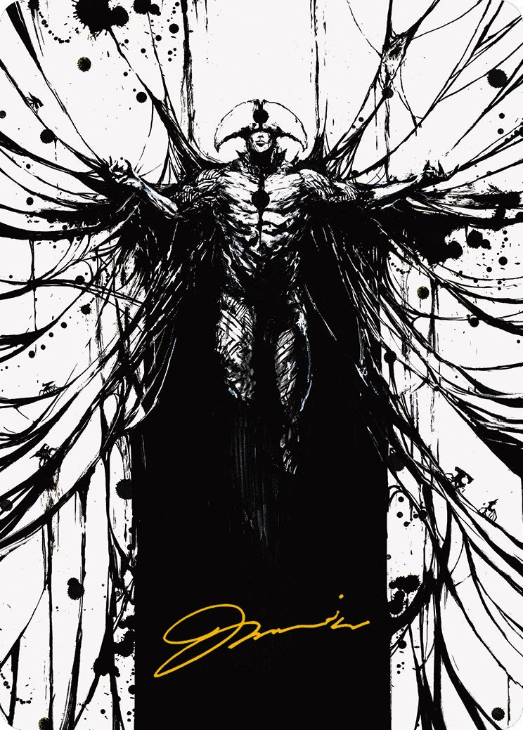 Sinew Dancer Art Card (Gold-Stamped Signature) [Phyrexia: All Will Be One Art Series] | North Game Den