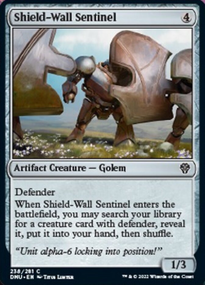 Shield-Wall Sentinel [Dominaria United] | North Game Den