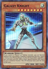 Galaxy Knight (Blue) [LDS2-EN049] Ultra Rare | North Game Den