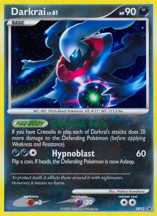 Darkrai LV.61 (DP52) [Diamond & Pearl: Black Star Promos] | North Game Den