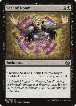 Seal of Doom [Modern Masters 2017] | North Game Den