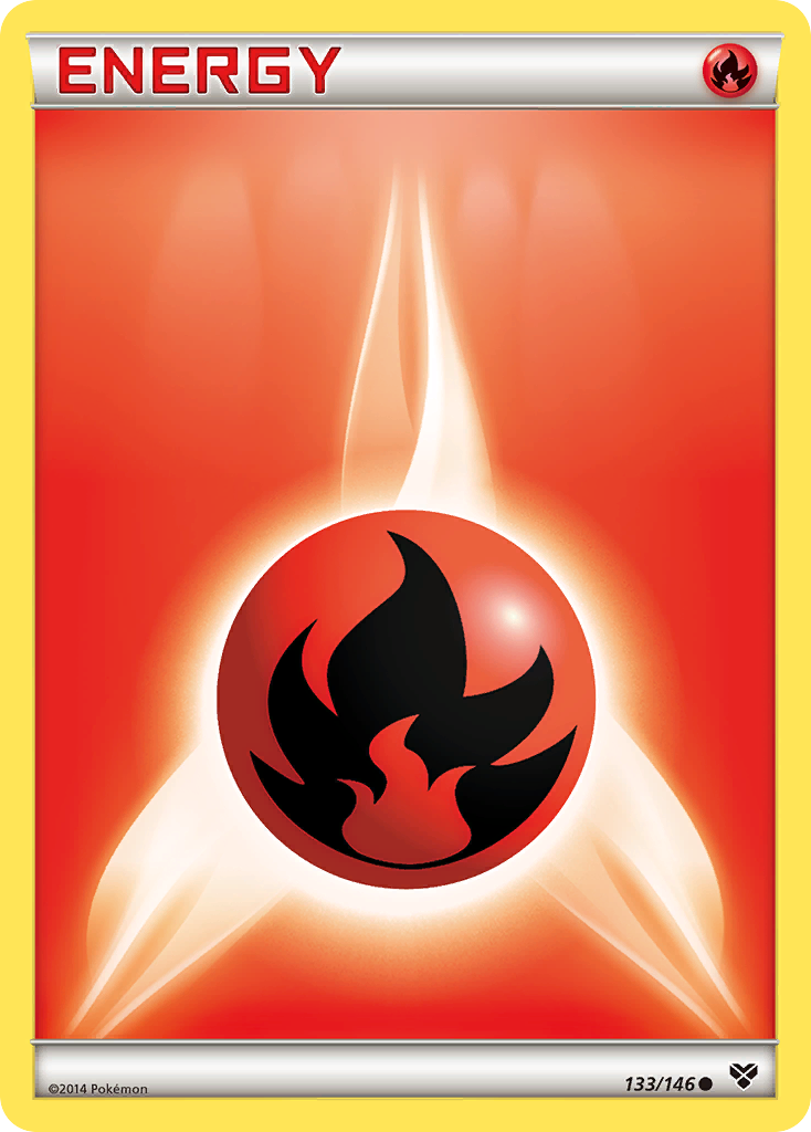 Fire Energy (133/146) [XY: Base Set] | North Game Den