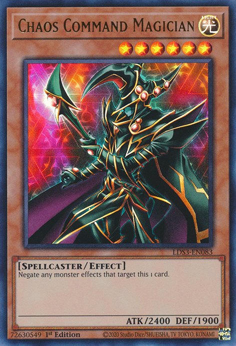 Chaos Command Magician [LDS3-EN083] Ultra Rare | North Game Den