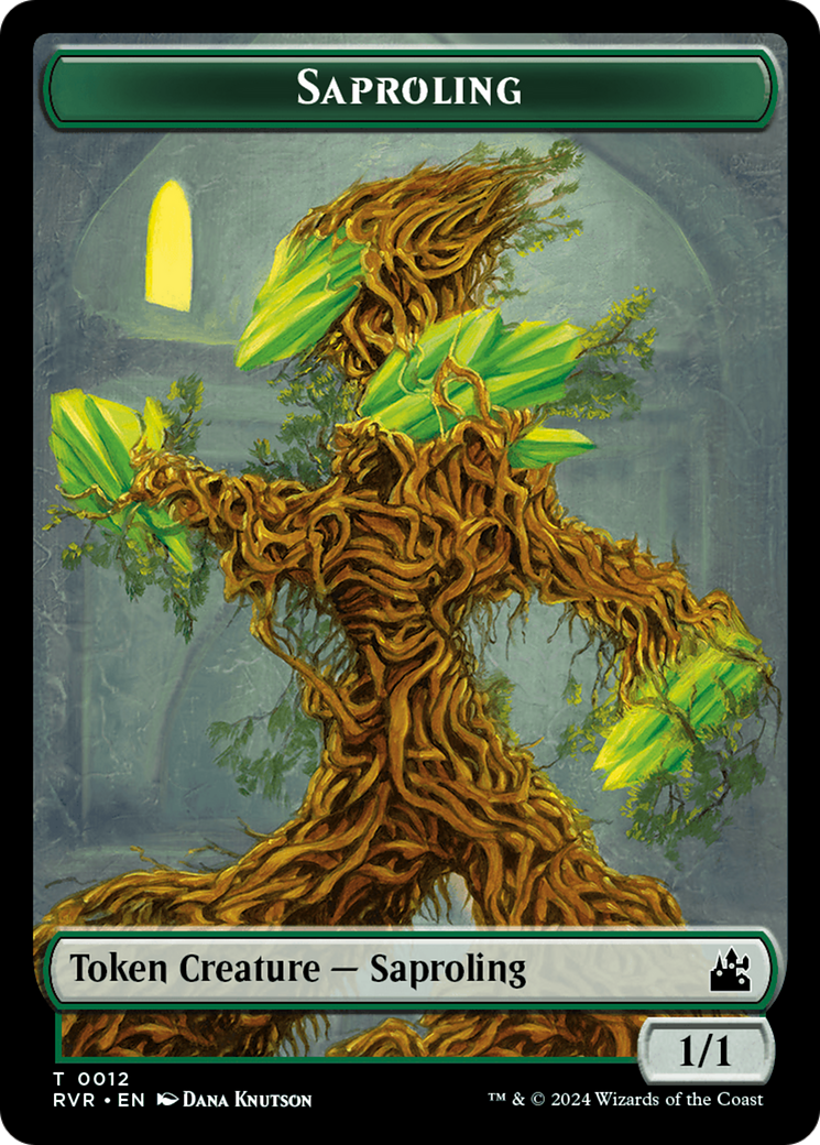 Saproling Token [Ravnica Remastered Tokens] | North Game Den