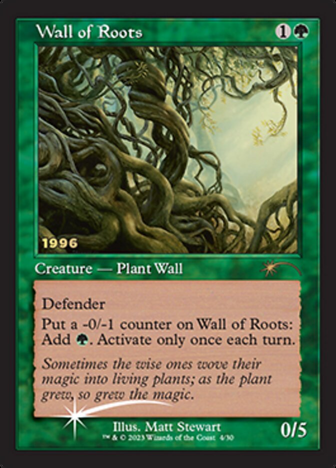 Wall of Roots [30th Anniversary Promos] | North Game Den