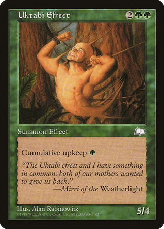 Uktabi Efreet [Weatherlight] | North Game Den
