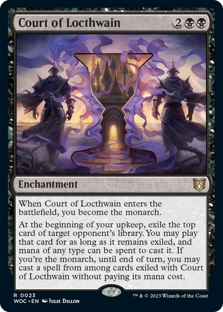 Court of Locthwain [Wilds of Eldraine Commander] | North Game Den