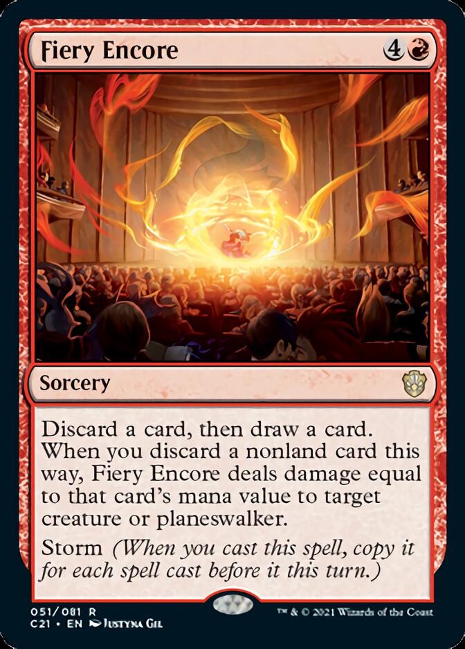 Fiery Encore [Commander 2021] | North Game Den